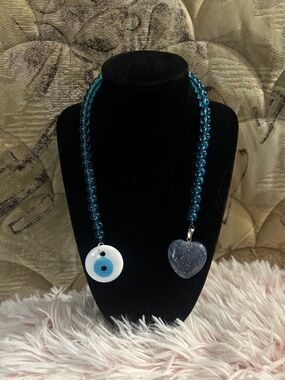 MAYAMAR Handmade in Mexico Evil Eye Love Bag Charm